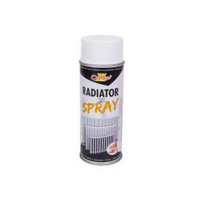 Spray Emalia Farba Kaloryfer-ów Grzejnik-ów Biała 400ml Champion Radiator 