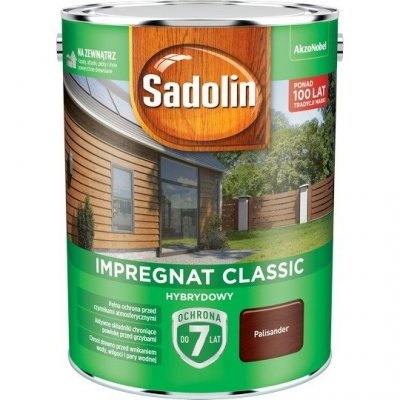 Sadolin Classic impregnat 4,5L PALISANDER 9 drewna clasic