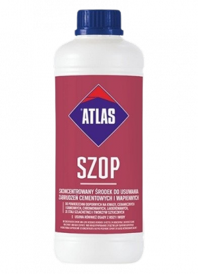 Atlas Szop 1kg 1L środek usuwania zabrudzeń czyszczenia plamy z rdzy naloty po zaprawie fudze