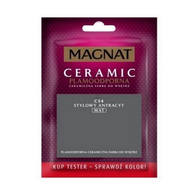 MAGNAT Ceramic TESTER C54 Stylowy Antracyt ceramik ceramiczna farba do wnętrz plamoodporna