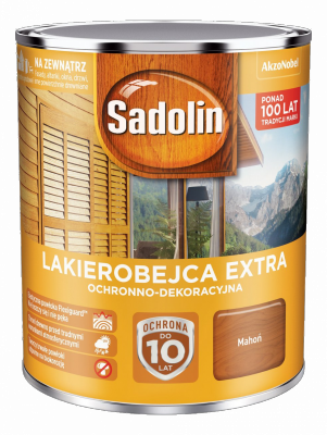 Sadolin Extra lakierobejca 0,75L MAHOŃ 7 drewna