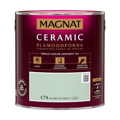 MAGNAT Ceramic 5L C74 Rajski Fluoryt ceramik ceramiczna farba do wnętrz plamoodporna