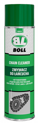 BOLL Zmywacz do łańcucha 400ml Spray Odtłuszczacz Środek Preparat zmywania usuwania łańcuchów napędowych roweru motoru quada