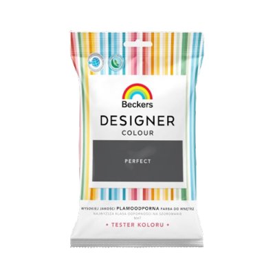 Beckers TESTER PERFECT Designer Colour farba lateksowa mat-owa do ścian sufitów