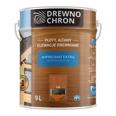 Drewnochron TIK 9L Impregnat Extra drewna do powłokotwórczy
