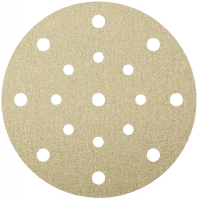 Krążek papier ścierny rzep 225mm 8otw. gr.40 do żyrafy KLINGSPOR PS 33 samoprzylepny
