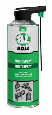BOLL Multi Spray 400ml środek smarujący smaruje czyści zabezpiecza ułatwia usuwanie naklejek