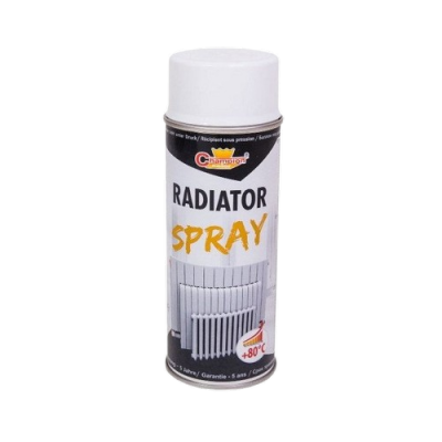 Spray Emalia Farba Kaloryfer-ów Grzejnik-ów Biała 400ml Champion Radiator 