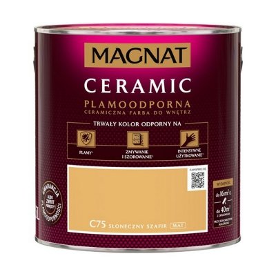 MAGNAT Ceramic 2,5L C75 Słoneczny Szafir ceramik ceramiczna farba do wnętrz plamoodporna