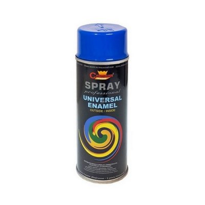 Spray Uniwersalny RAL5010 NIEBIESKI CIEMNY 400ml emalia Champion do metalu plastiku drewna gipsu