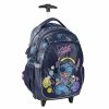 STITCH PLECAK NA KÓŁKACH ZESTAW 5w1 SZKOLNY DLA DZIEWCZYNEK STICH