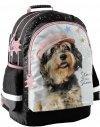 Szkolny Plecak Pies w Czapce dla Dziewczynki [RLF-116]