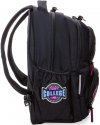 CP CoolPack Plecak Czarny z Naszywkami [B19056]