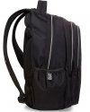 Czarny Plecak CoolPack Cp Młodzieżowy z Napisem SILVER [A22118]