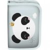 Piórnik Panda Szkolny Otwierany z Misiem Dziewczęcy [PP23PQ-P001BW]