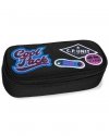 CP CoolPack Plecak Czarny z Naszywkami [B19056]