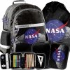 NASA PLECAK CHŁOPIĘCY SZKOLNY DO KLASY 1-4 PODSTAWÓWKI KOSMICZNY ZESTAW 3el