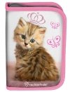 Plecak dla Dziewczynki z Kotem Kot Szkolny Zestaw [RHV-090]