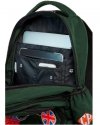Cp CoolPack Plecak Zielony Młodzieżowy z Naszywkami [B24054]