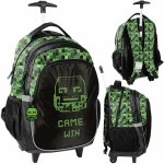 GAMER PLECAK NA KÓŁKACH SZKOLNY GAMING DO KLAS 1-4 GRY GRA DLA CHŁOPAKA