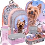 YORK PIESEK KOMPLET 5w1 MAJEWSKI DLA DZIEWCZYNEK PLECAK DO PODSTAWÓWKI