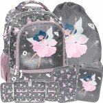 PLECAK SZKOLNY DO PODSTAWÓWKI BALETNICA PASO KOMPLET 3w1 DLA DZIEWCZYNEK