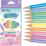 Pastelowe Kredki Colorino 10 kolorów Okrągłe [80813PTR]