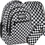 SZACHOWNICA PLECAK BACKUP 3w1 MŁODZIEŻOWY DERFORM SZKOLNY NOWOCZESNY