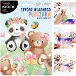 ZESTAW KREATYWNY DLA DZIECI ARTYSTYSTYCZNY STWÓRZ WŁASNEGO PLUSZAKA KIDEA