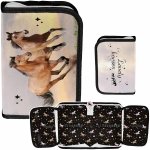 PIÓRNIK z KONIEM SZKOLNY DO PODSTAWÓWKI DLA DZIEWCZYNEK DO 1 KLASY HORSE