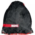 Czarny Sportowy Worek Marvel Dziecięcy Avengers na wf Obuwie Paso [AV22MM-712]