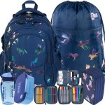 Big Komplet Plecak Jednorożec dla Dziewczyny St.Majewski Szkolny Jednorożec [BP1]