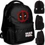 DEAD POOL PLECAK BEUNIQ MŁODZIEŻOWY SZKOLNY SPORTOWY CZARNY DISNEY PASO