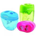 Temperówka Bambino Potrójna z Pojemnikiem St.Majewski [5903235002977]