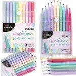 Pastelowe Pisaki 10 Kolorów Flamastry Kidea Derform [PIP10KA]