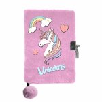 JEDNOROŻEC PLUSZOWY PAMIĘTNIK DLA DZIEWCZYNY WŁOCHACZ na KLUCZYK UNICORN