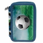 PIŁKARSKI PIÓRNIK 3 kom FOOTBALL Z WYPOSAŻENIEM SZKOLNY PIŁKA  NOŻNA PASO
