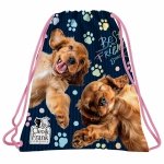 PIESEK DZIEWCZĘCY WOREK z PIESKIEM NA OBUWIE KAPCIE DOG DO SZKOŁY DERFORM