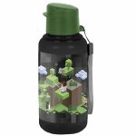 MINECRAFT BIDON 500 ml GAMING DO SZKOŁY GAMER FREE BPA BUTELKA NA PICIE GRA