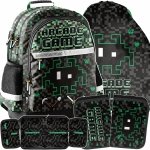 GAMER PLECAK CHŁOPIĘCY SZKOLNY PIKSELE ZESTAW 3ele PASO GAMING GRA