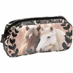 KONIE SASZETKA KOŃ PIÓRNIK SZKOLNY DO PODSTAWÓWKI DLA DZIEWCZYNEK HORSE