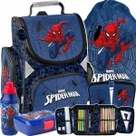 TORNISTER SPIDER-MAN SZKOLNY DO 1 KLASY PODSTAWÓWKI DLA CHŁOPAKA ZESTAW 5el