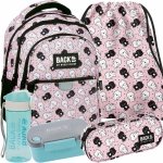 KOTKI ZESTAW 5w1 SZKOLNY PLECAK MŁODZIEŻOWY BACKUP Z KOTKAMI DZIEWCZĘCY