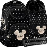Plecak dla Nastolatki Myszka Mini Minnie Czarny Paso [DIBL-2708]