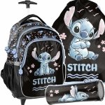 ZESTAW 3w1 STITCH PLECAK NA KÓŁKACH SZKOLNY DZIEWCZĘCY LILO i STICH PASO