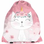 WOREK Z KOTKIEM NA OBUWIE WF KAPCIE BUTY DLA UCZENNIC DO PODSTAWÓWKI KOTKI