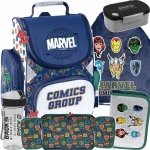 TORNISTER MARVEL COMICS SZKOLNY DLA CHŁOPAKA AVENGERS ZESTAW 5w1 PASO