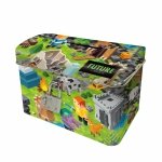 Minecraft Skarbonka z Kłódką Kuferek Game Gaming dla Chłopaków