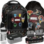 PLECAK SZKOLNY AVENGERS DO 1 KLASY DLA CHŁOPAKÓW KOMPLET 5el THOR HULK