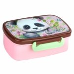 ŚNIADANIÓWKA PANDA DLA DZIEWCZYNEK Z MISIEM KANAPNIK NA DRUGIE ŚNIADANIE